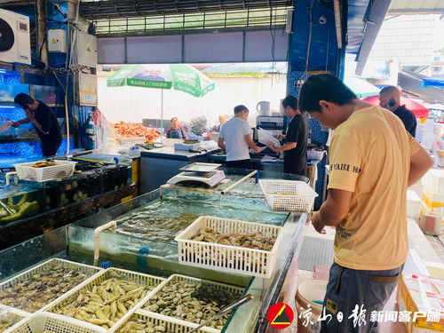 西昌海鮮價格與往日持平 主要來自我國沿海地區